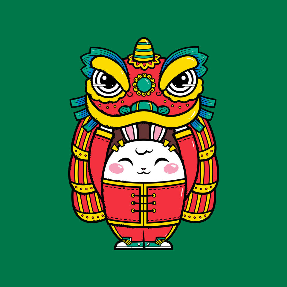 Lion Dance Bunny