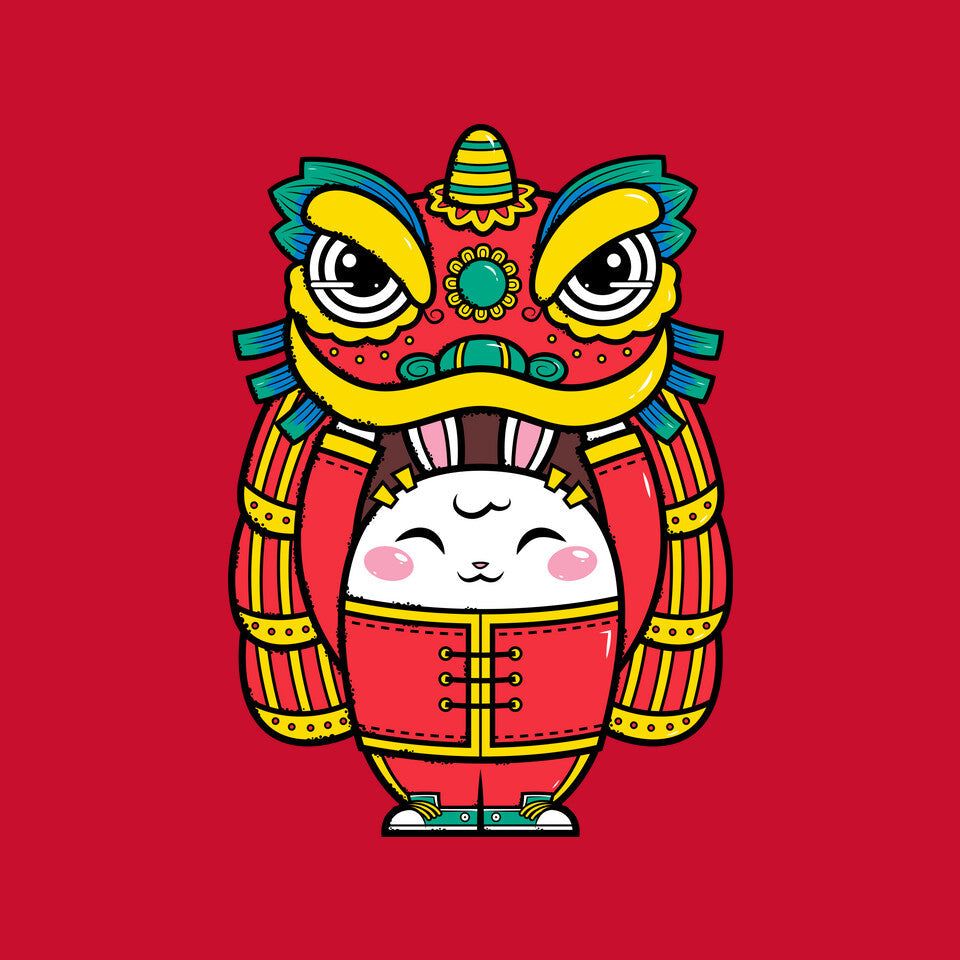 Lion Dance Bunny