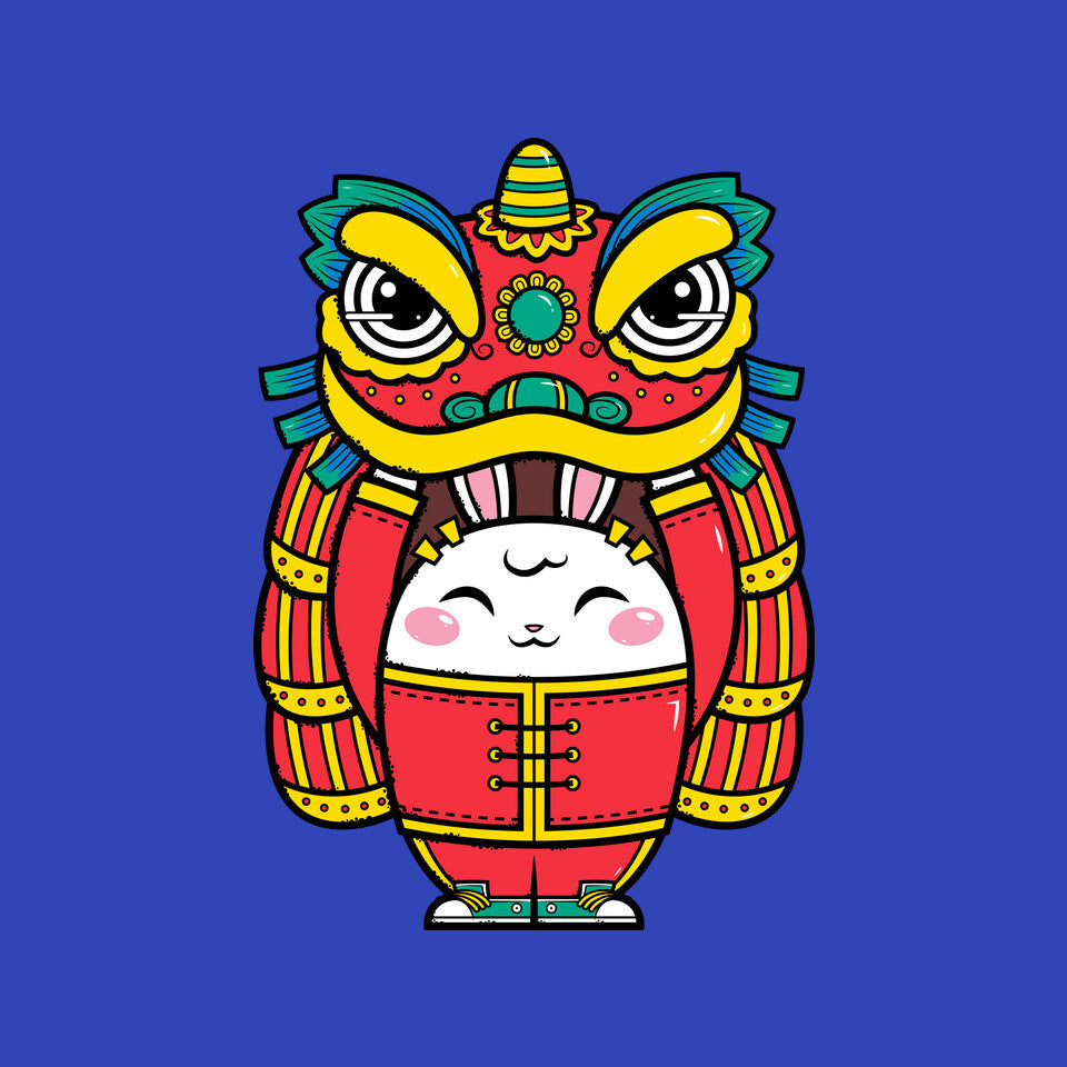 Lion Dance Bunny