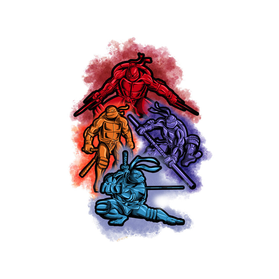 Colorful Turtles