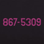 867-5309 Jenny's Retro Neon Phone Number