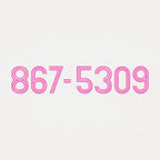 867-5309 Jenny's Retro Neon Phone Number
