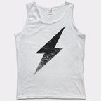 Vintage Lightning Bolt Distressed Retro Graphic