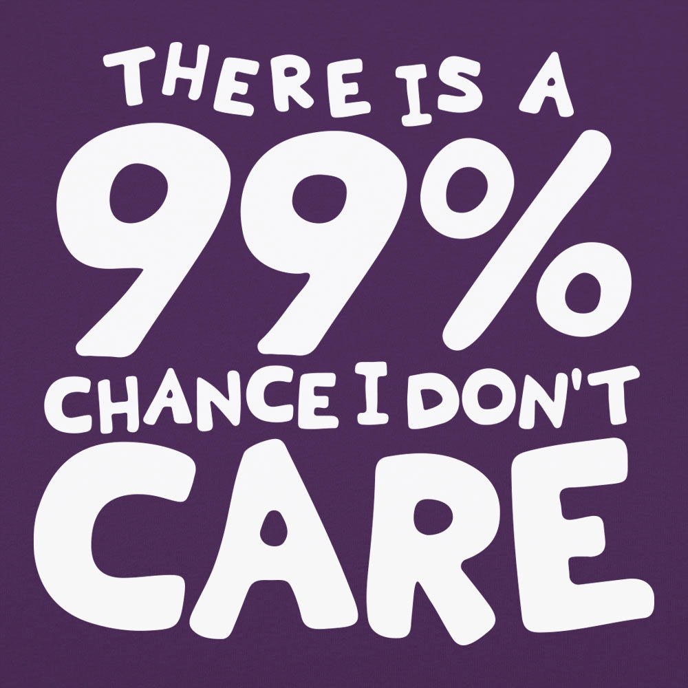 There Is a 99% Chance I Don't Care