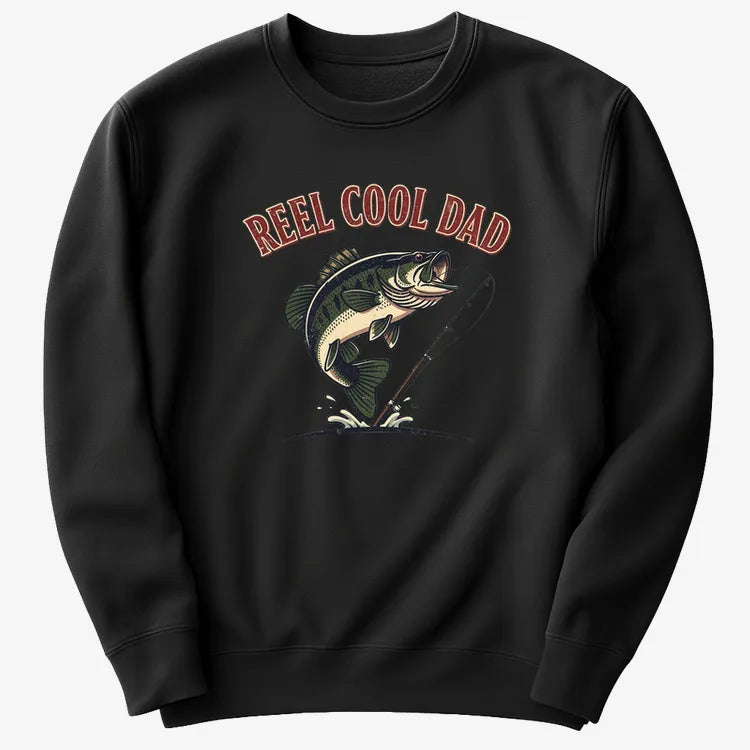 Reel Cool Dad Fishing Tee
