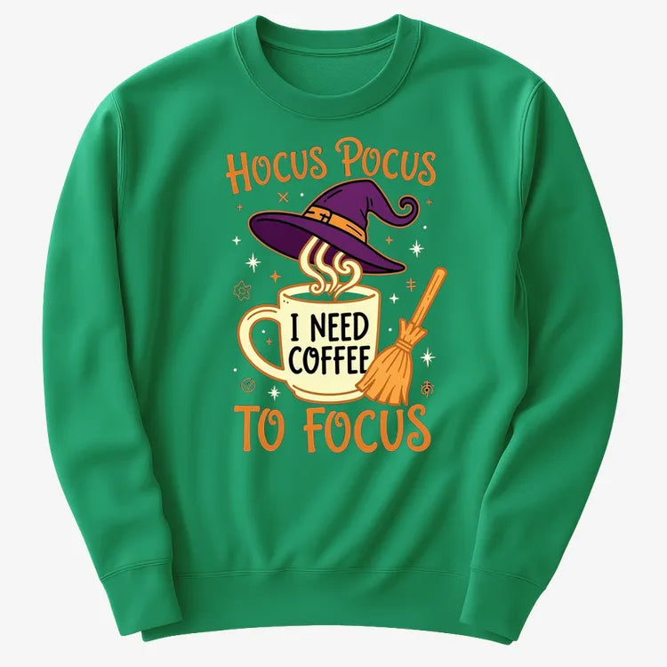 Hocus Pocus I Need Coffee to Focus