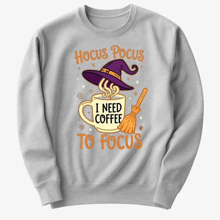 Hocus Pocus I Need Coffee to Focus