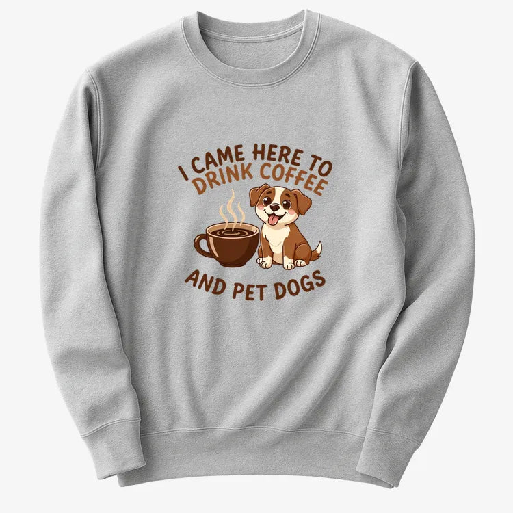I Came Here to Drink Coffee and Pet Dogs