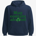 May Contain Alcohol Shamrock St Patrick's Day Design