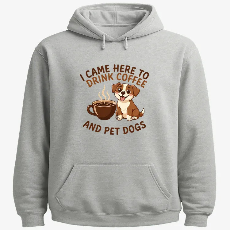 I Came Here to Drink Coffee and Pet Dogs