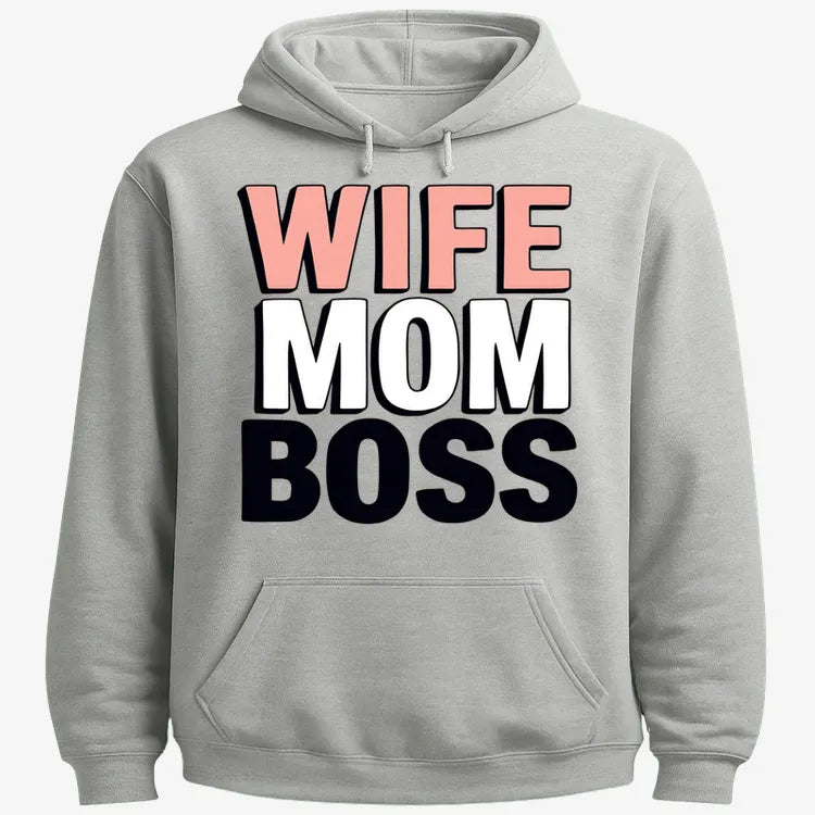 Wife Mom Boss Empowerment Tee