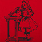 Alice Drink Me Bottle Wonderland Illustration
