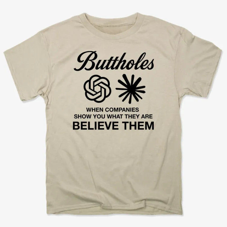 Buttholes: Believe them