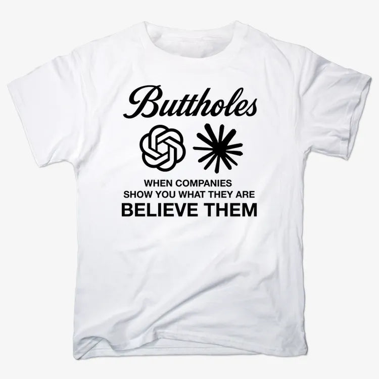 Buttholes: Believe them