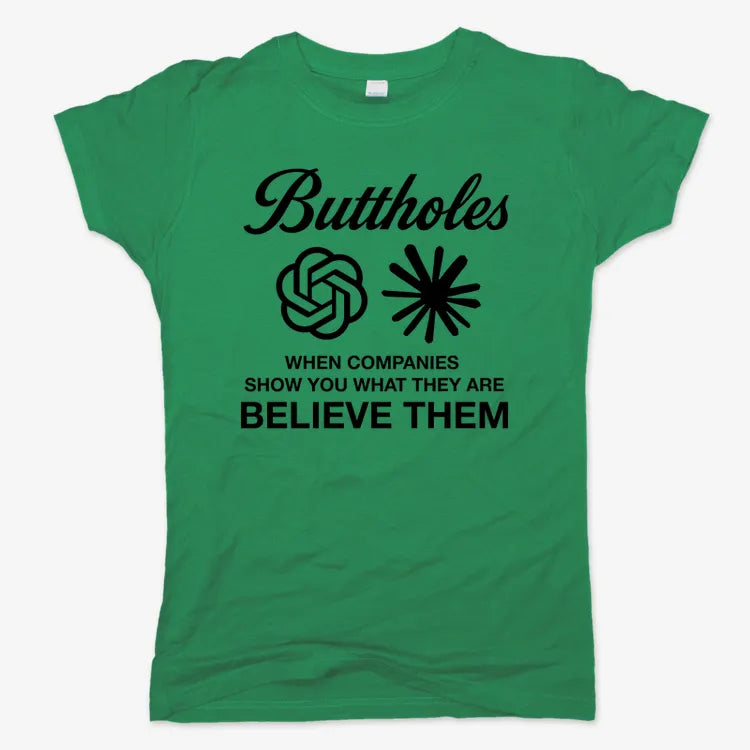 Buttholes: Believe them