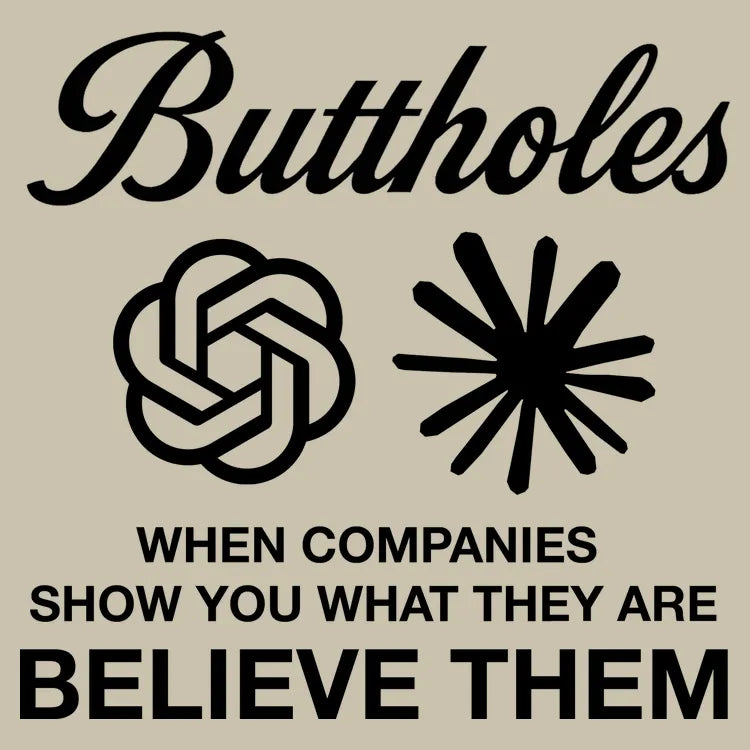 Buttholes: Believe them