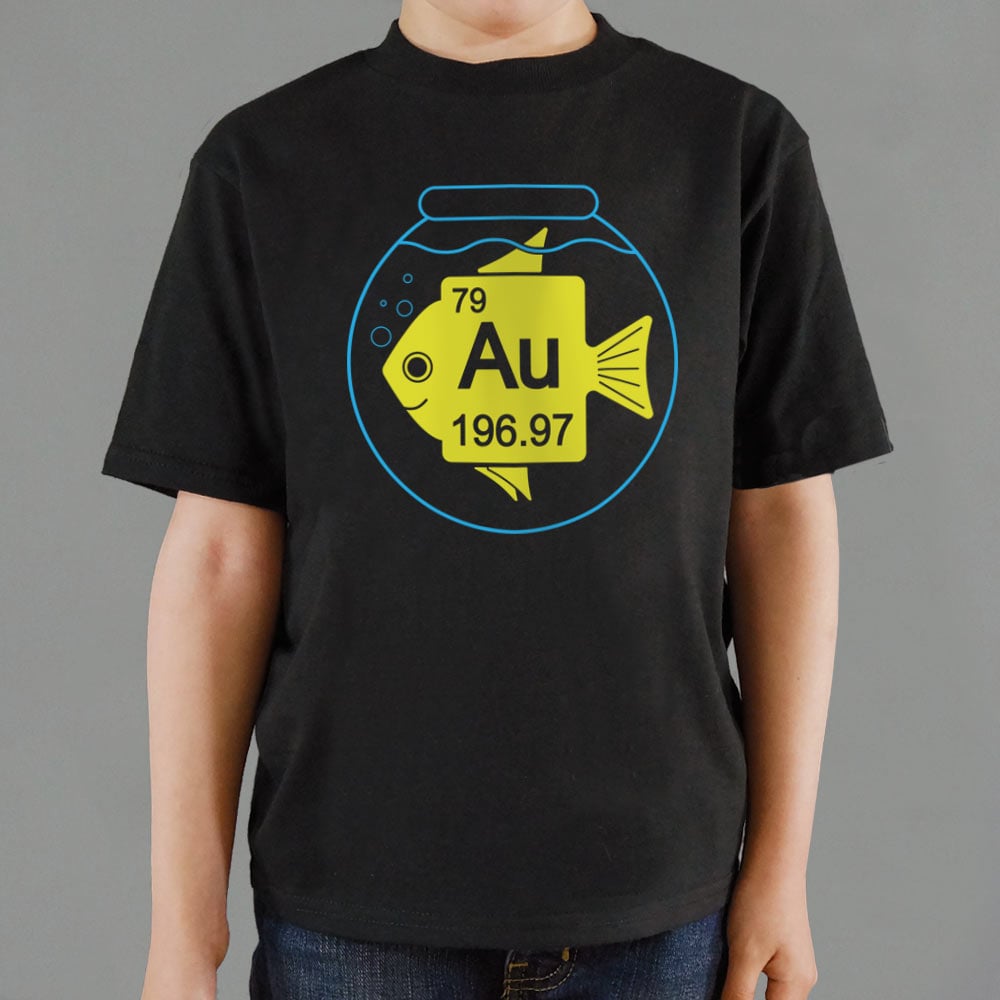 Goldfish Periodic Element Gold Au Fish Bowl