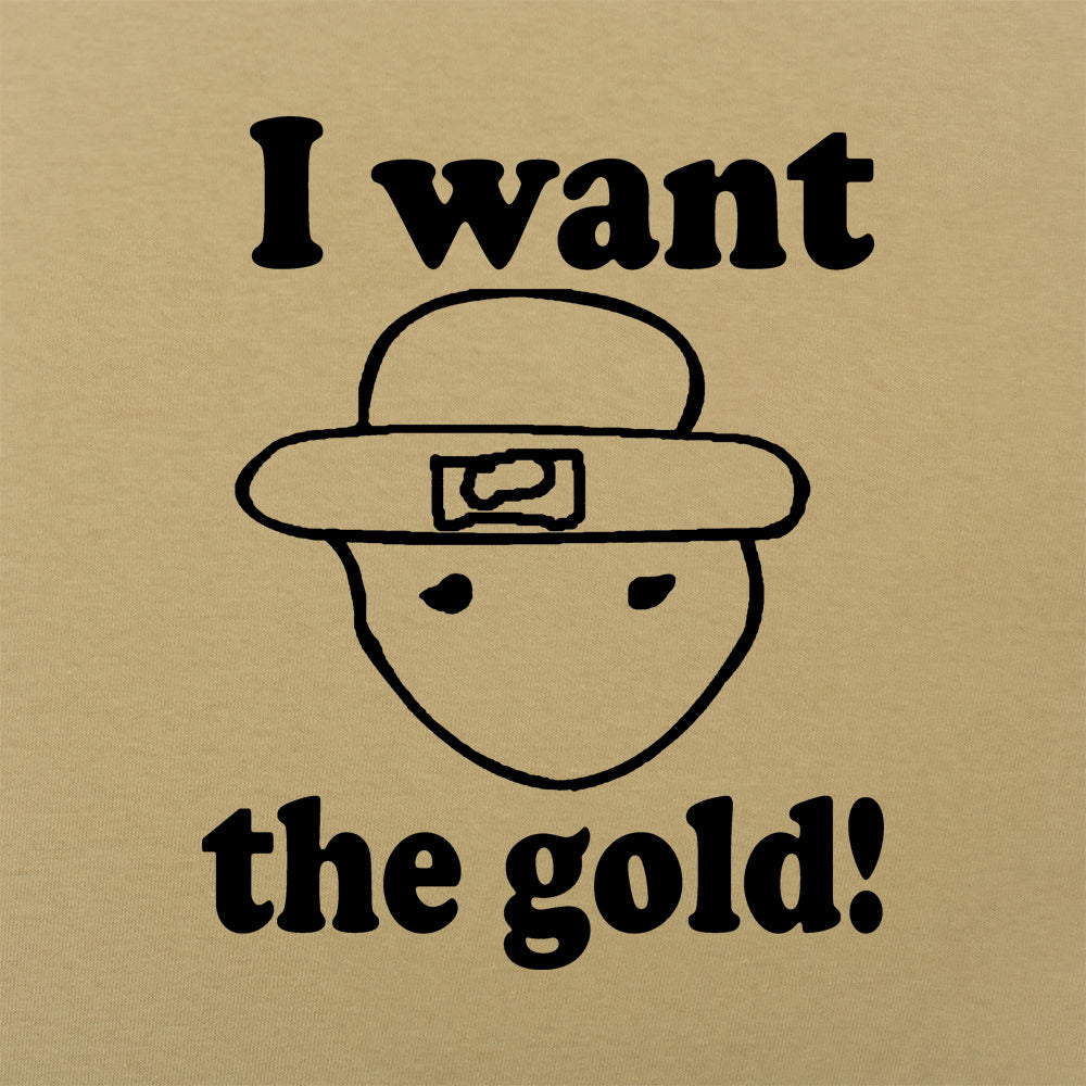 I Want The Gold Sketchy Leprechaun Face