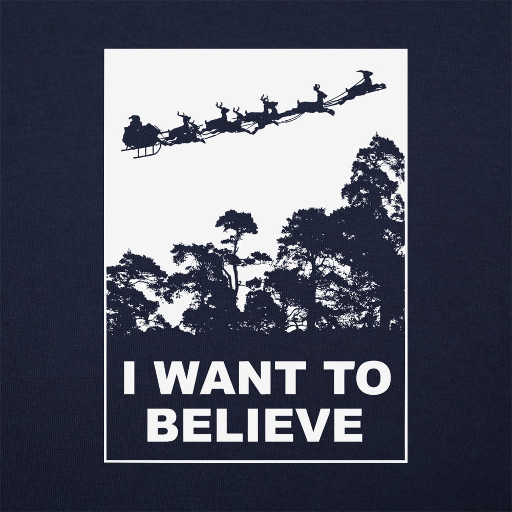 I Want To Believe In Santa Parody