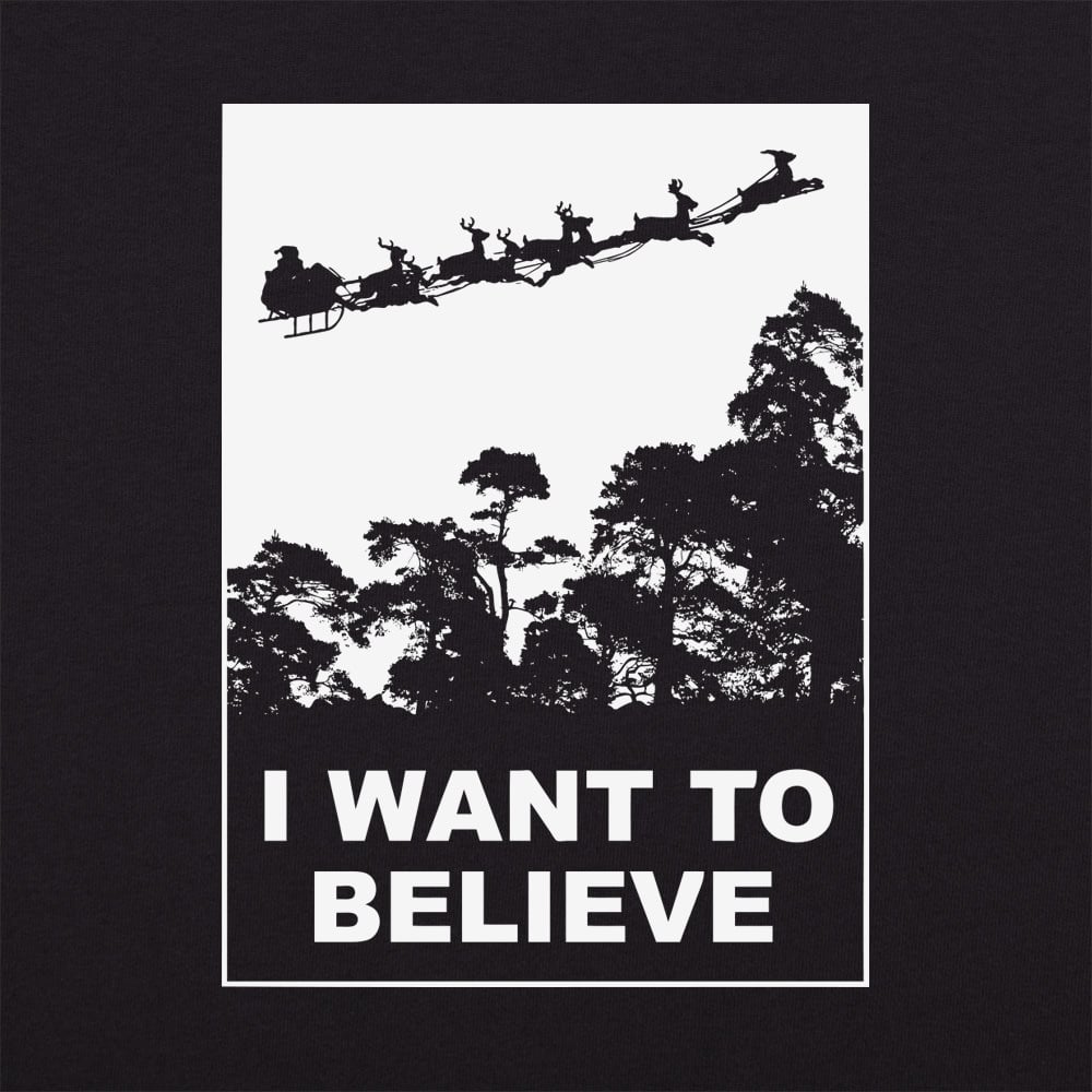 I Want To Believe In Santa Parody