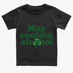 May Contain Alcohol Shamrock St Patrick's Day Design