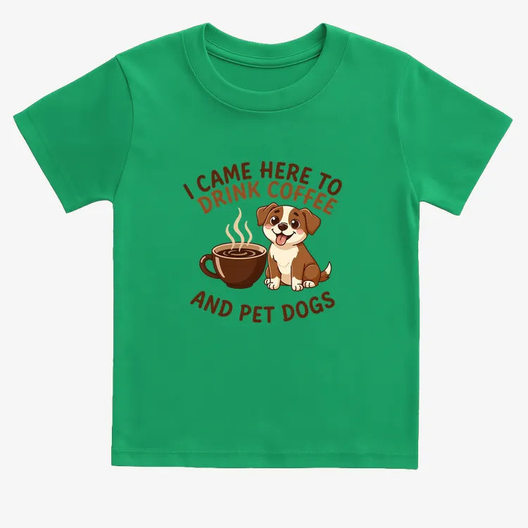 I Came Here to Drink Coffee and Pet Dogs