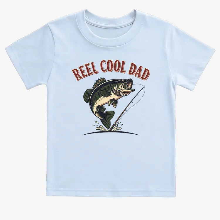 Reel Cool Dad Fishing Tee