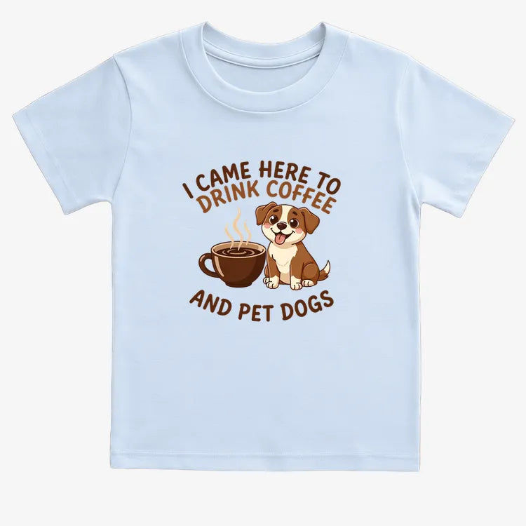I Came Here to Drink Coffee and Pet Dogs