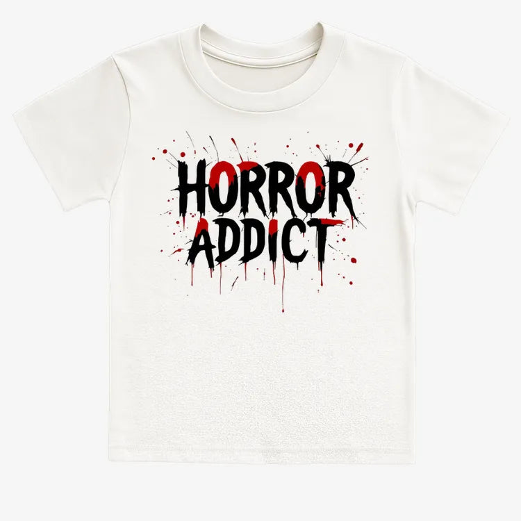 Horror Addict Blood Drip Graphic
