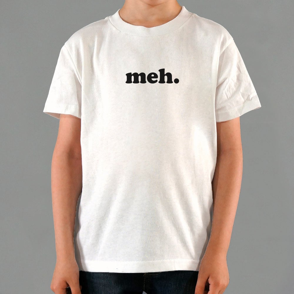 Meh Word of Total Apathy