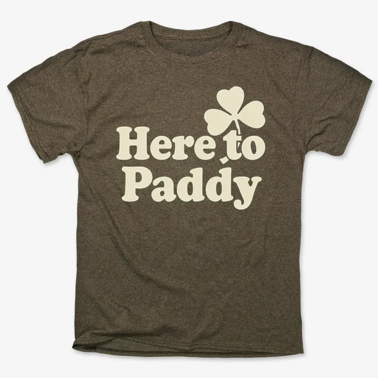 Here to Paddy St. Patrick's Day Shamrock Pun