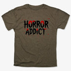 Horror Addict Blood Drip Graphic