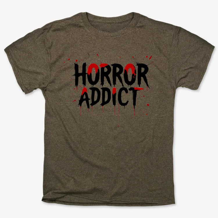 Horror Addict Blood Drip Graphic