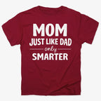 Mom Just Like Dad Only Smarter