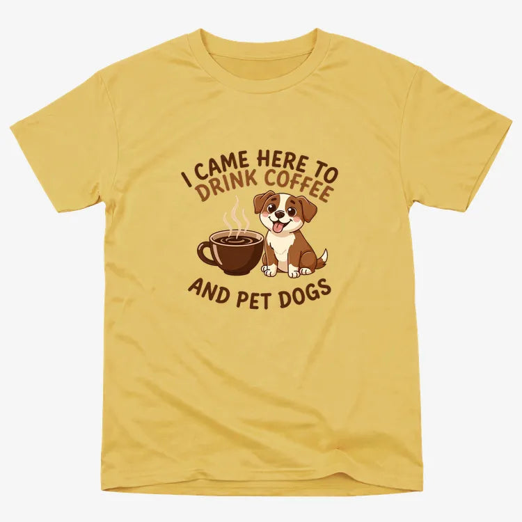 I Came Here to Drink Coffee and Pet Dogs