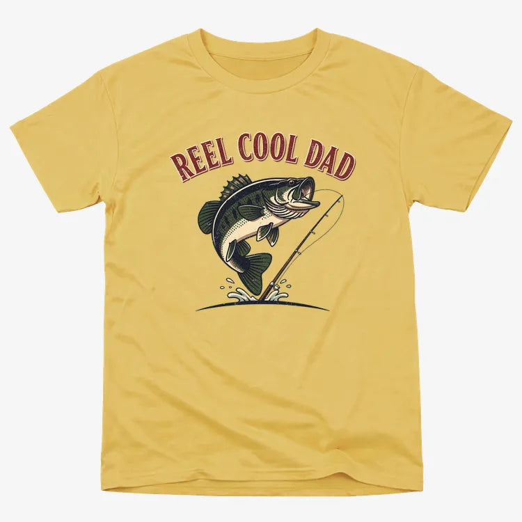 Reel Cool Dad Fishing Tee