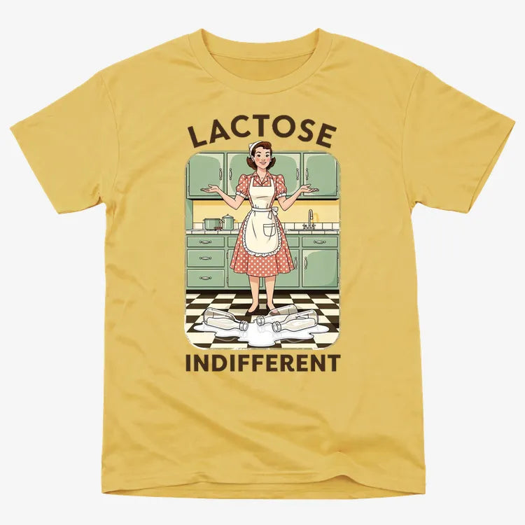 Lactose Indifferent Retro Kitchen Humor