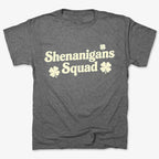 Shenanigans Squad St. Patrick's Day Four Leaf Clover Design