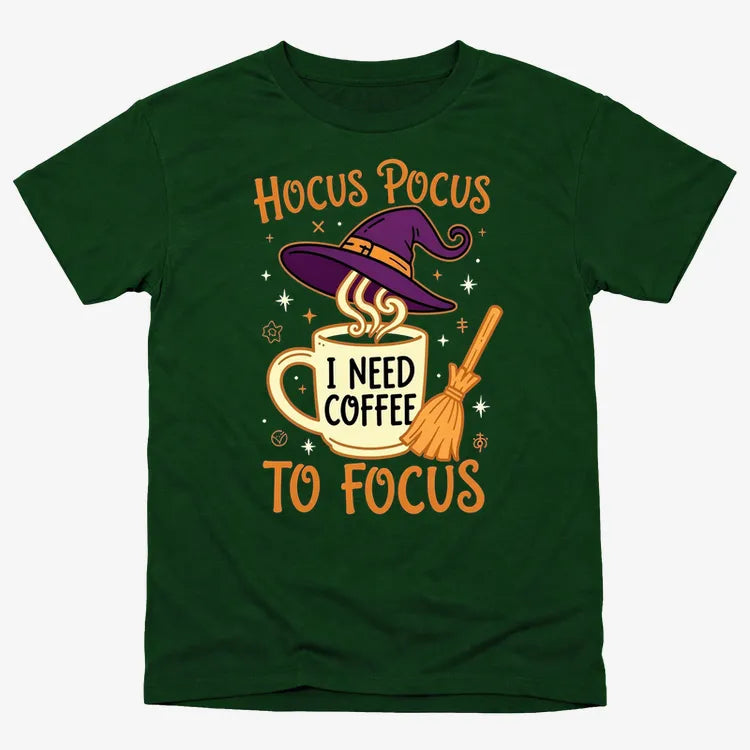 Hocus Pocus I Need Coffee to Focus