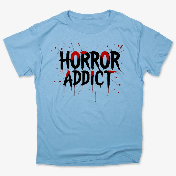 Horror Addict Blood Drip Graphic
