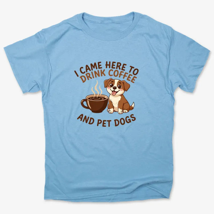 I Came Here to Drink Coffee and Pet Dogs