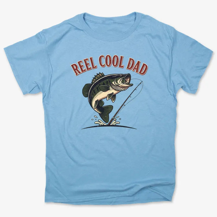 Reel Cool Dad Fishing Tee