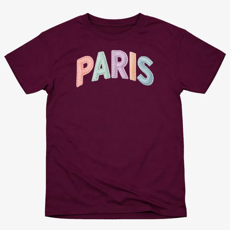 PARIS Vintage Style Lettering