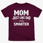 Mom Just Like Dad Only Smarter