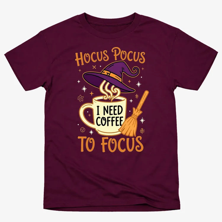 Hocus Pocus I Need Coffee to Focus