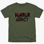 Horror Addict Blood Drip Graphic