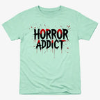 Horror Addict Blood Drip Graphic