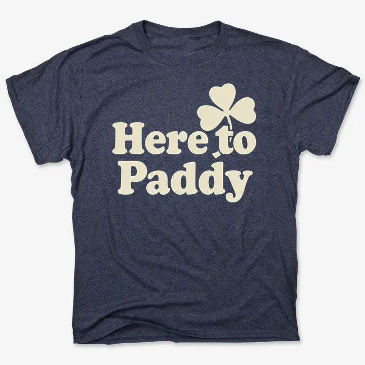 Here to Paddy St. Patrick's Day Shamrock Pun