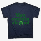 May Contain Alcohol Shamrock St Patrick's Day Design