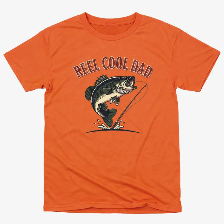 Reel Cool Dad Fishing Tee